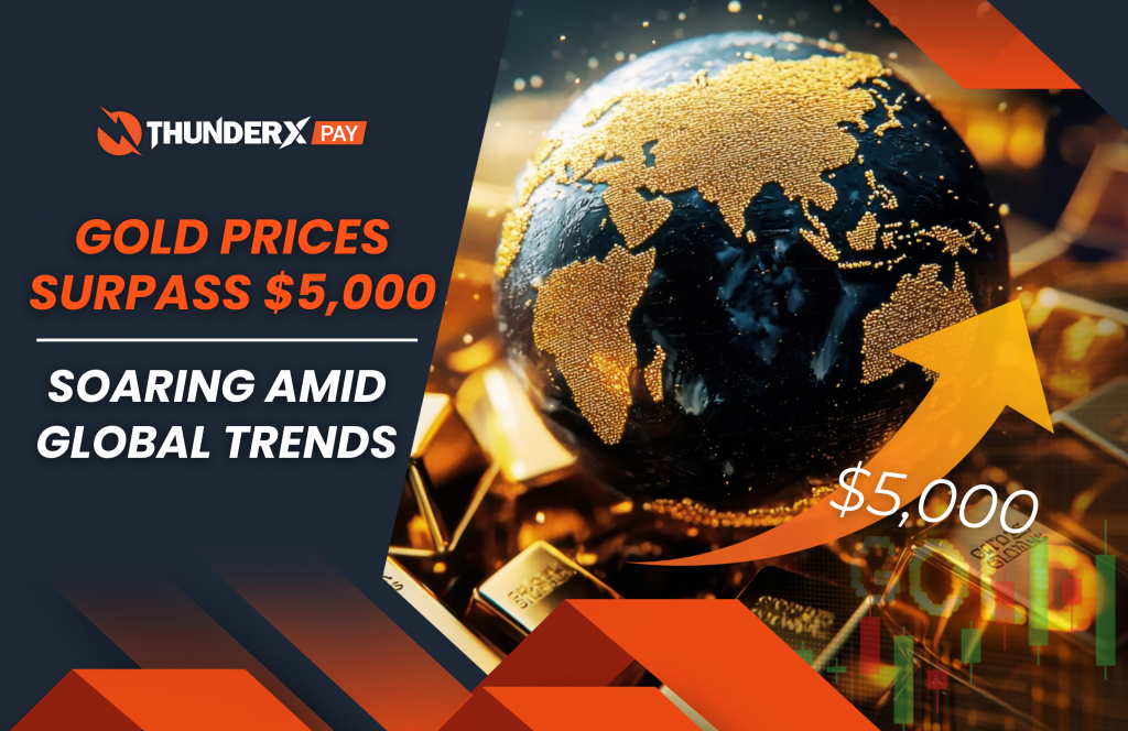 Gold prices surpass $5,000: Soaring amid global trends