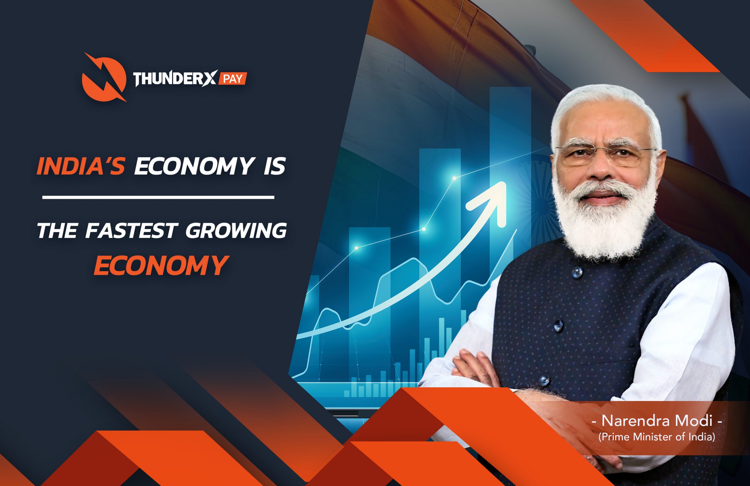 India’s economy is the fastest growing economy.