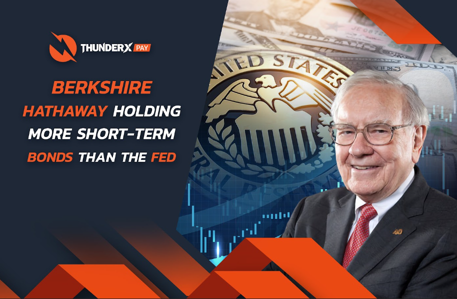 Berkshire Hathaway now owns more short-term Treasurys than the Fed